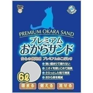 スーパーキャット SC プレミアム おからサンド 6L 【ペット用品】