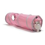 D-culture キャットトンネル ピンク 【ペット用品】