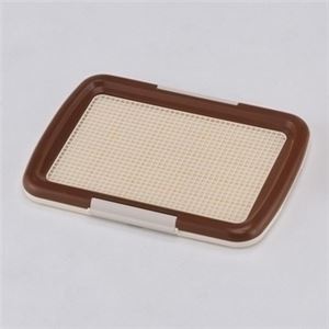 ボンビ しつけるトレーメッシュプラス S 茶 【ペット用品】