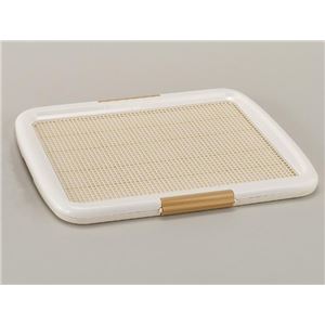 ボンビ しつけるトレーメッシュプラス M 白 【ペット用品】