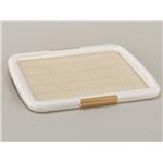 ボンビ しつけるトレーメッシュプラス M 白 【ペット用品】