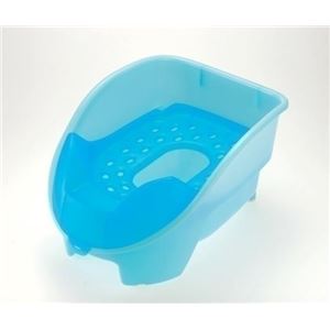 リッチェル おまるdeキャット 青 【ペット用品】