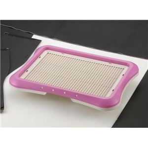 リッチェル RC しつけ用ステップトレー レギュラー ピンク 【ペット用品】