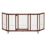 リッチェル 木製おくだけドア付ゲート M 【ペット用品】