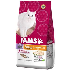 P＆G アイムス 7歳以上用 うまみチキン味 1.8kg【ペット用品】【猫用・フード】