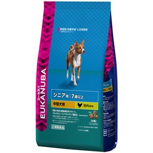 プロクター＆ギャンブル・ジャパン ユーカヌバ 7歳以上用シニア中型犬種（小粒） 2.7Kg【ペット用品】【犬用・フード】