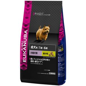 プロクター＆ギャンブル・ジャパン ユーカヌバ 1歳〜6歳用健康維持用（メンテナンス）小型犬種（超小粒） 2.7Kg【ペット用品】【犬用・フード】