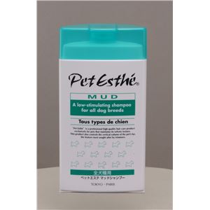 ニチドウ ペットエステ マッドシャンプー 全犬種用 350ml【ペット用品】【犬・猫シャンプー】