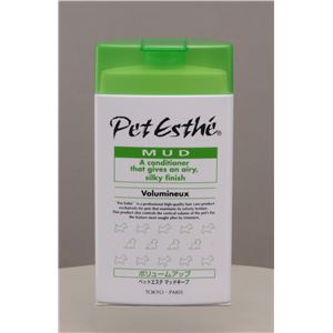 ニチドウ ペットエステ マッドキープ ボリュームアップ 350ml【ペット用品】【犬・猫シャンプー】