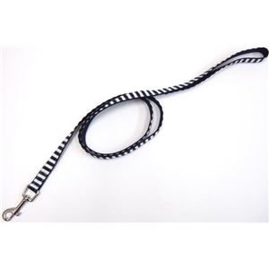 岡野製作所 ストライプリード #20 ネイビーホワイト【ペット用品】【リード】