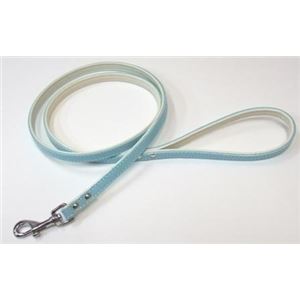 岡野製作所 レザーチャーム リード #12 ブルー【ペット用品】【リード】