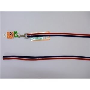 岡野製作所 ボーダーリード #10 レッドネイビー【ペット用品】【リード】