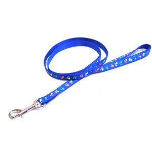 岡野製作所 蓄光フットリード #20 ブルー【ペット用品】【リード】