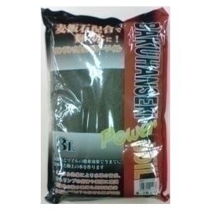 ソネケミファ 麦飯石パワーソイル 小粒 黒 3L【ペット用品】【水槽用品】