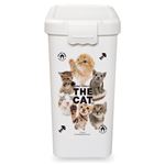 伊勢藤 THE CAT フードBOX L【ペット用品】【フードストッカー】