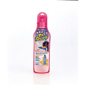 ドギーマンハヤシ ペットドリンク M ピンク【ペット用品】