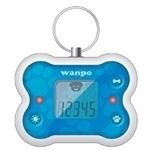 山佐時計計器 わん歩計 フットブルー WP-350（BL）【ペット用品】