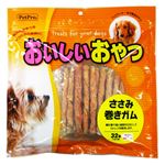 ペットプロジャパン ペットプロ おいしいおやつ ささみ巻きガム 32本入【ペット用品】