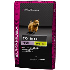 ユーカヌバ 1歳〜6歳用 小型犬種 健康維持用（メンテナンス） 超小粒 7.5kg 【犬用・フード】 【ペット用品】