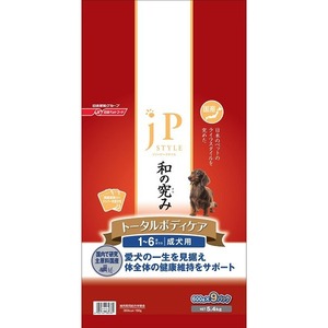 日清ペットフード JPスタイル 1〜6歳までの成犬用（ドライタイプ） 5.4kg 【犬用・フード】 【ペット用品】