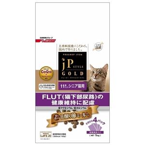 日清ペットフード JPスタイルゴールド 11歳以上のシニア猫用 1kg 【ペット用品】