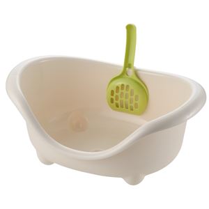 リッチェル こネコのトイレ アイボリー 【ペット用品】