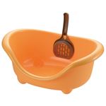 リッチェル こネコのトイレ オレンジ 【ペット用品】