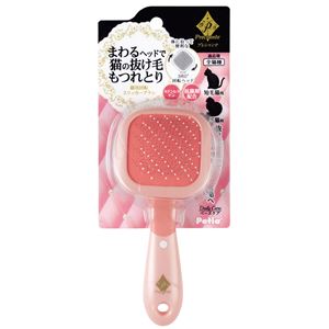 ペティオ プレシャンテ 猫用回転スリッカーブラシ 【ペット用品】