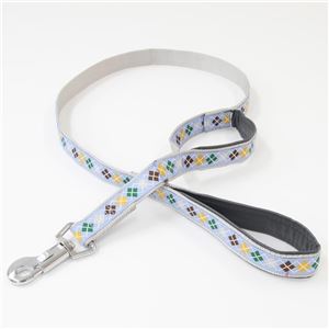 アドメイト アーガイルリード L ライトブルー 【リード】 【ペット用品】