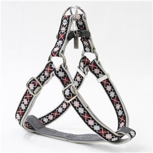 アドメイト アーガイルハーネス L ブラック 【ハーネス】 【ペット用品】