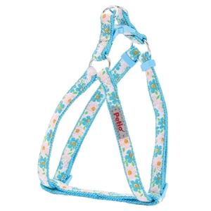 ヤマヒサ キャンディベル カラフルフラワーハーネス SS ブルー 【ハーネス】【ペット用品】