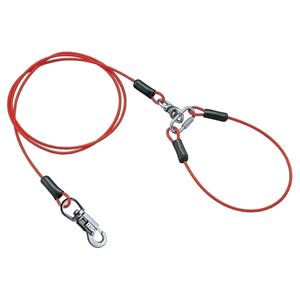 ヤマヒサ タフギア ワイヤーチェーン プラス 4.5mm レッド 【首輪】【ペット用品】