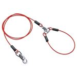 ヤマヒサ タフギア ワイヤーチェーン プラス 4.5mm レッド 【首輪】【ペット用品】