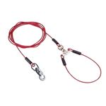 ヤマヒサ タフギア ロングワイヤーチェーン プラス 3.5mm レッド 【首輪】【ペット用品】