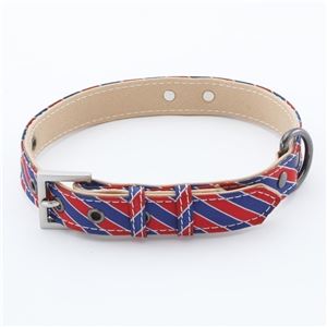 ヤマヒサ シャルマン ストライプカラー S レッド 【首輪】【ペット用品】