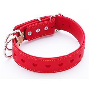 ヤマヒサ BL ハーティ平首輪 30mm レッド 【首輪】【ペット用品】