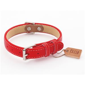 ヤマヒサ BL プレーン平首輪 24mm レッド 【首輪】【ペット用品】