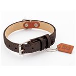 ヤマヒサ BL プレーン平首輪 30mm ブラウン 【首輪】【ペット用品】