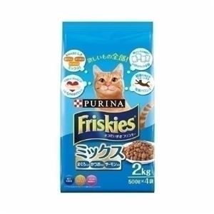 （まとめ）ネスレ フリスキードライ ミックス2Kg【猫用・フード】【ペット用品】【×6セット】