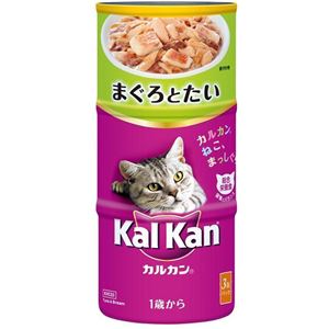 （まとめ）マースジャパンリミテッド KHC03 1歳 まぐろとたい160g×3P【猫用・フード】【ペット用品】【×18セット】