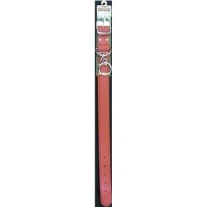 ターキー DS係留平革首輪 36 赤 【ペット用品】