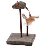 ヤマヒサ necocoスイングチューチューマウス 【ペット用品】