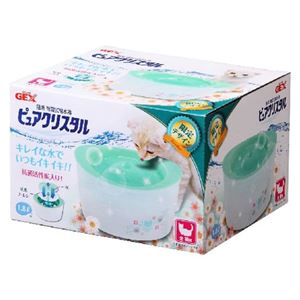 ジェックス ピュアクリスタル全猫用ガーリー グリーン 【ペット用品】