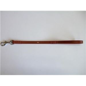 岡野製作所 ドイツナメシ短引革 45cm #15 【ペット用品】