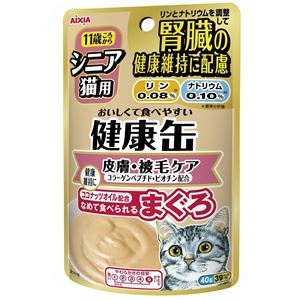 （まとめ）アイシア 健康缶Pコラーゲンペプチドプラス40g 【猫用・フード】【ペット用品】【×48セット】