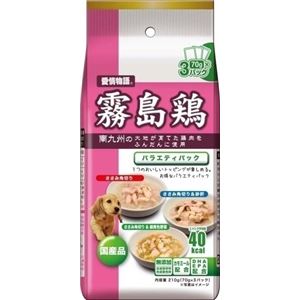 （まとめ）イースター 霧島鶏 バラエティパック 70g×3 【猫用・フード】【ペット用品】【×20セット】