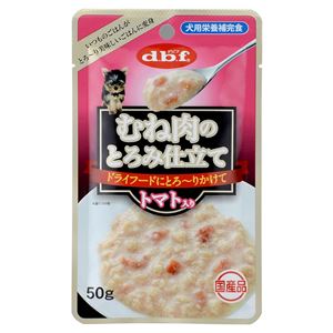 （まとめ）デビフ むね肉のとろみ仕立てトマト入り50g 【猫用・フード】【ペット用品】【×48セット】