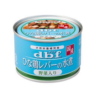 （まとめ）デビフ ひな鶏レバーの水煮 野菜入り 150g 【犬用・フード】【ペット用品】【×24セット】