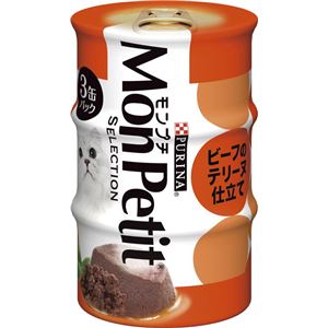 （まとめ）ネスレ MPセレクションビーフのテリーヌ仕立て 3P 【猫用・フード】【ペット用品】【×24セット】