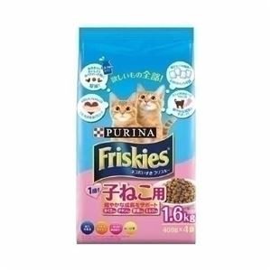 （まとめ）ネスレ フリスキードライ子ねこ用1.6KG 【猫用・フード】【ペット用品】【×6セット】